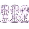 1X Wig Stands Hat Cap Holder Storage Rack Wigs Support Dryer Tool Foldable Wig