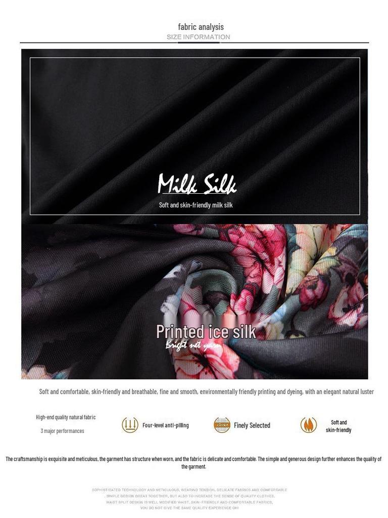 Autumn New Latin Dance Mesh Tassel Cheongsam Dress for Women - Practice & Performance