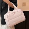 Travel Toiletry Bag with Wide Opening, Puffy Makeup Pouch, Storage Bag, Toiletry Set, Portable Handbag