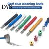 Golf Club Groove Scraper Sharpener Cleaning Tool High Strength Rustproof Compact Size Portable Pen Accessories