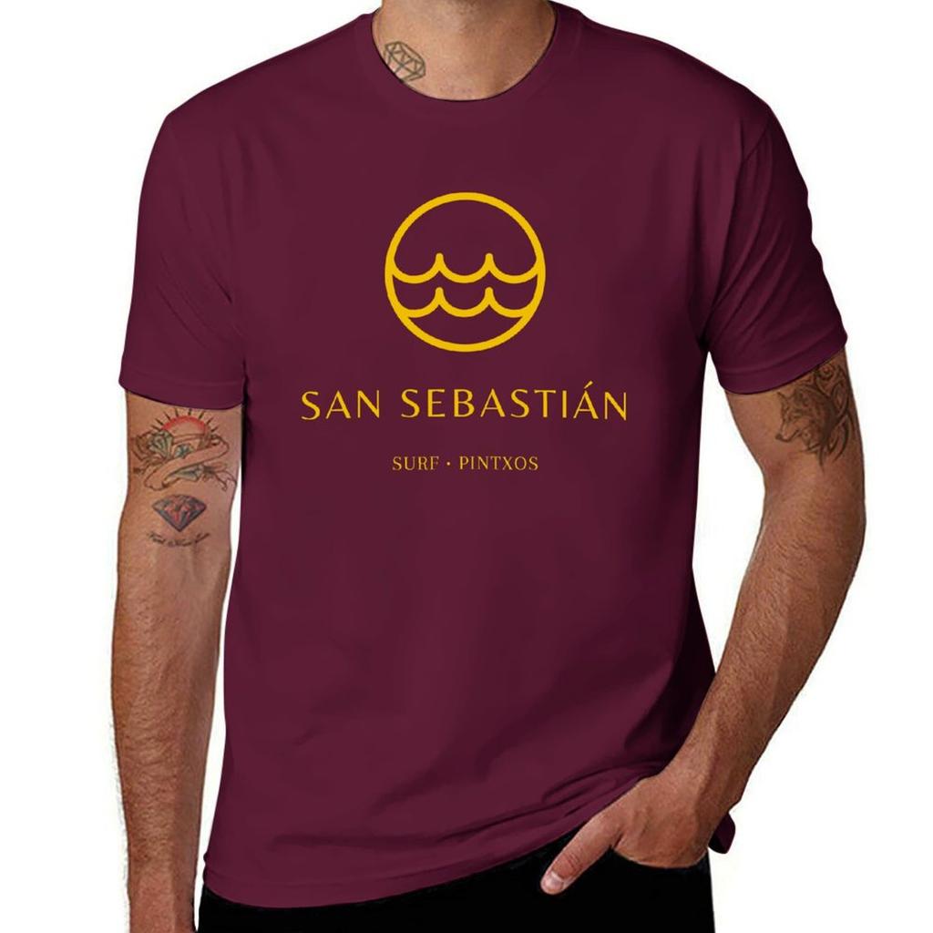 San Sebastian Donostia Basque Country Spain T-Shirt New Edition Graphic Tee Shirt Cute Clothes Customs Designer T Shirt Men