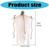 2pcs Halloween Hanging Decoration Hanging Specter Skull Specter Ornament Skeletons Specter For Haunted Theme Parties