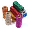 100Meters/Roll Gold Silver Color Macrame Cord Packaging Rope Ornament String Thread For DIY Wedding Party Christmas Gifts Decor