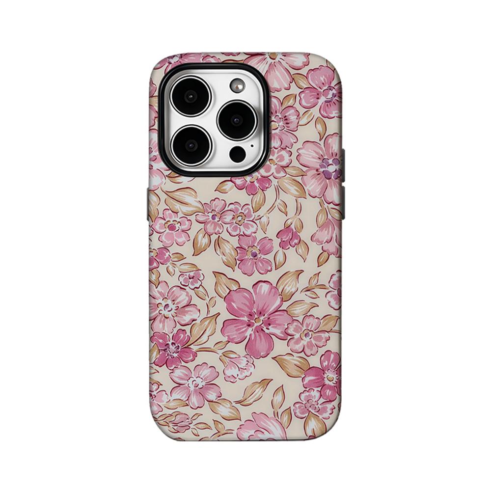 MARGO FLORAL Phone Case for IPhone 16 15 14 13 12 11 X XS XR XSMAX 7 8 Pro Max Plus Double-layer Back Cover
