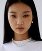 Marta White Pearl Earring