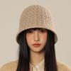 Autumn and Winter New Bucket Hat Women's Simple Versatile Solid Color Bucket Hat Trendy Foldable Washbasin Hat