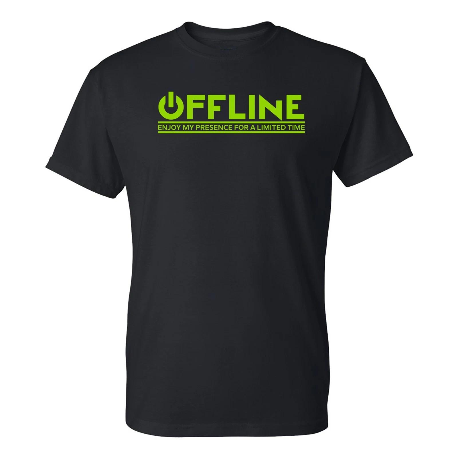 Offline For a Limited Time- Funny Gaming T-Shirt 3XL