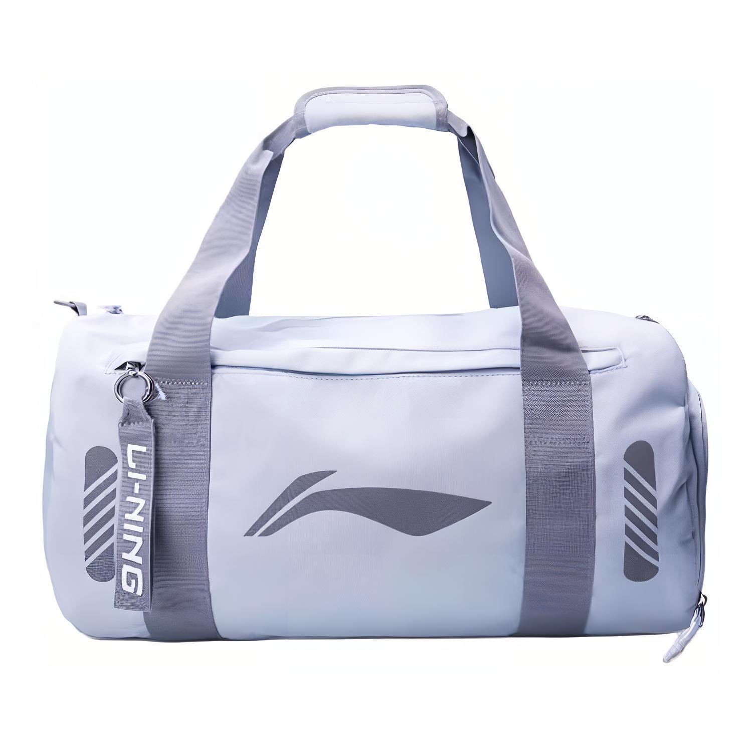 Li-Ning Fashionable Versatile Portable Large Capacity Polyester Travel Bag Unisex bags Light-Frost-Blue ABLT071-2 Light Frost Blue