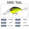 Luya Bait Rock Little Fat Man 18 Color Bronzing External Laser 10cm/13.6g Simulation Fake Bait Hard Bait Fishing Gear