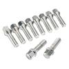 AOSU 10PCS Muttern Anzug Für BMW x1x3x5x6x73series 28/35/40/45/50mm verlängern Stahl Rad Schrauben M14 x 1,5 M12 * 1,5 M14 * 1,25