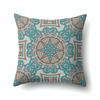 Home Decor Geometric Texture Mandala Polyester Pillow Case Core-free