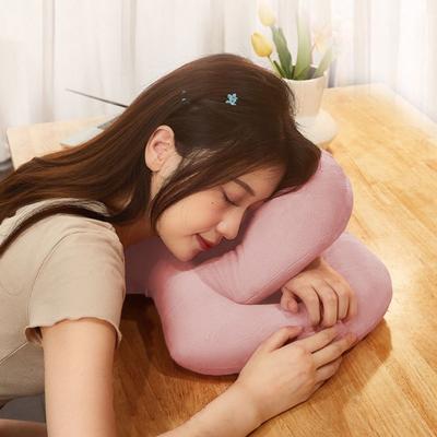 Soft Student Nap Pillow Double Layer Children's Neck Pillow Sleeping Pillow  Classroom