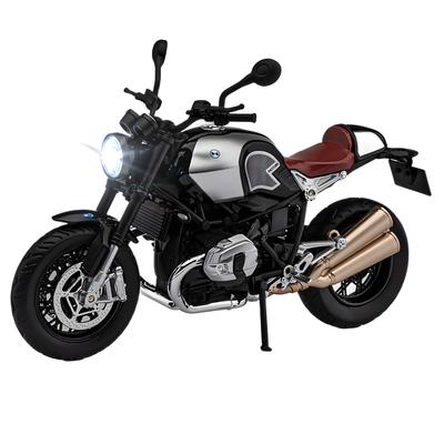 1/12 Maßstab BMW Latte Legierungs-Motorradmodell Ornament Kinderspielzeug Geschenk
