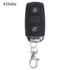Wireless 315/433MHz RF Remote Control Learning Code Remote Control 3 Channel For Gate Garage Door