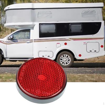 Reflector Rotund Remorcă Avertisment Instalare Bandă Reflectorizantă pentru Gard Camion Alee Cutie Poștală