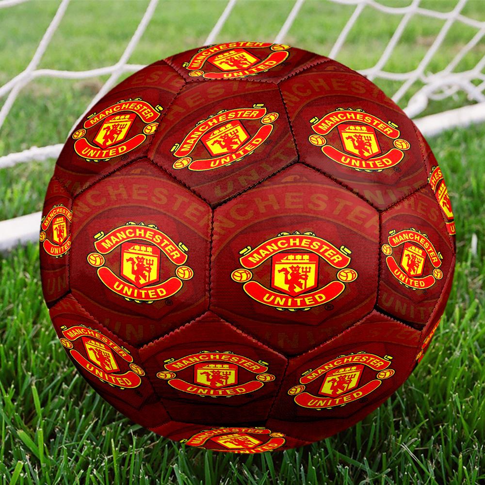 Football United F.C Print Size 5 Soccer Ball, Standard Match Football for Sports Game and Team Practice, Ideal Gift for Soccer Fans
