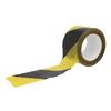 AMIG | Bande De Balisage 522 | 70 Mm X 200 M | Polyéthylène Faible Densité LDPE | Jaune/Noir