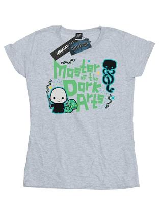 Naiste/Neidude Voldemorti Pimedate Kunstide Juunior Puuvillane T-särk