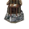 MOC Viking Village Expansion Storage Hut Building Blocks Model Medieval Storage Hut Architecture Bricks Assemble Toys Kids Gifts
