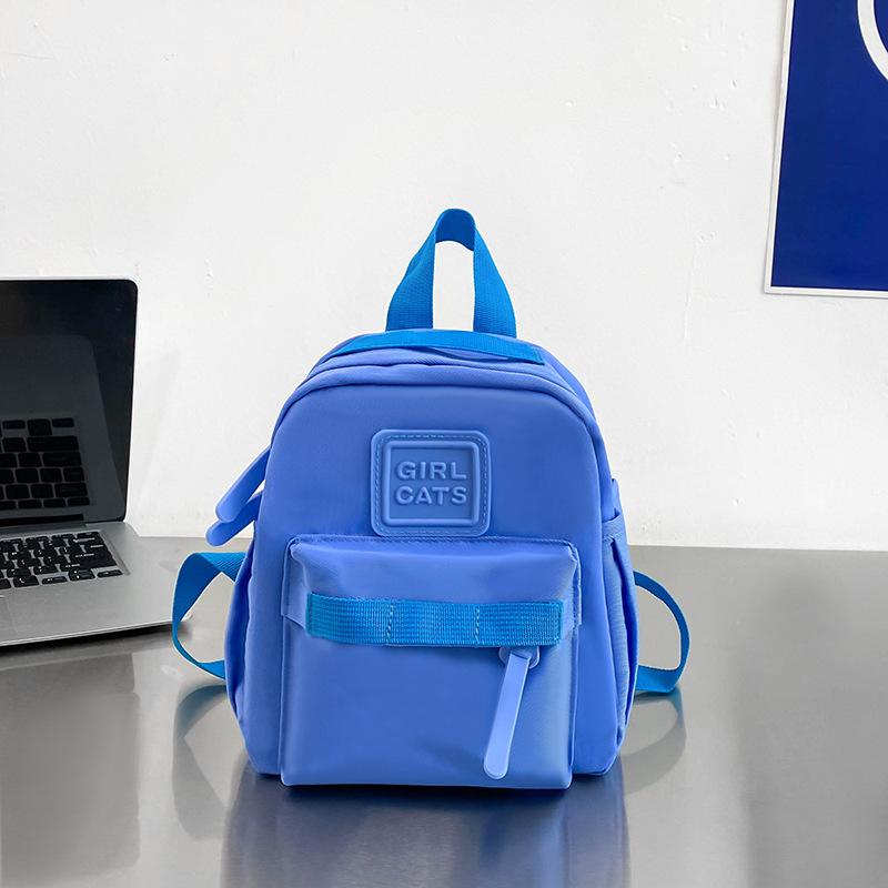 Mini Zaino per Bambini - Carina Borsa a Spalla Doppia per Ragazzi e Ragazze - Semplice Zainetto per Scuola Materna