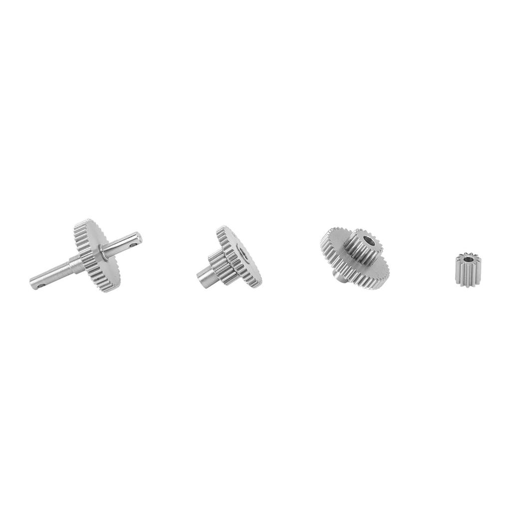 RC Crawler Gear Set Stainless Steel Easy Installation Light Precise RC Transmission Gear for Traxxas TRX4M 1 18 Crawler