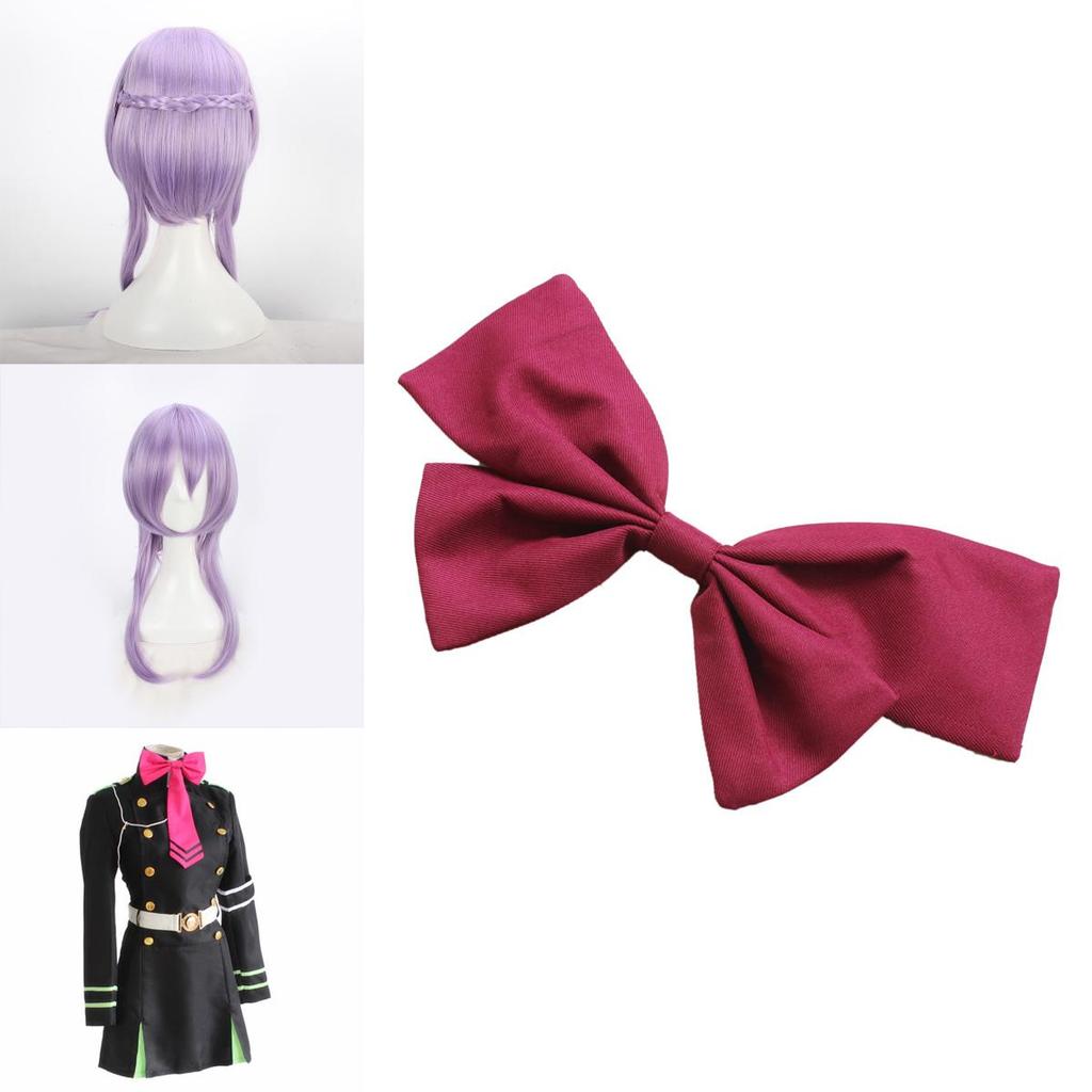 Elegant Anime Seraph Of The End Shinoa Hragi Military Uniform Cosplay Costume Dress For All Occasions