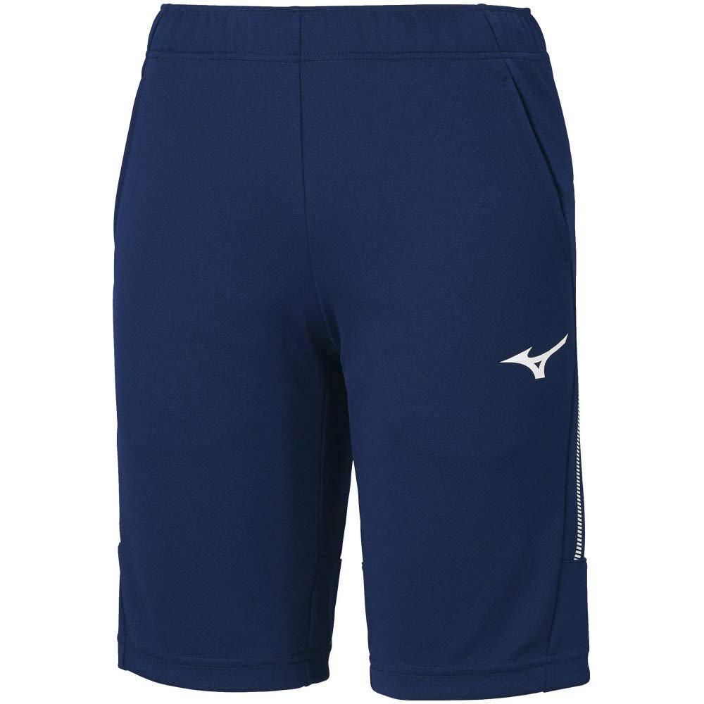 Mizuno MC Line Training Dress Size 32JD1416 Wear, Warm-Up Shorts, Durable, Moisture-Wicking, Quick-Drying, Junior/Kids, Navy, 150,
