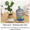 New Transport Stand Gas Bottle Holder Wheel Multifunctional Tank Tray Plastic Landing Type Gas Tank Base