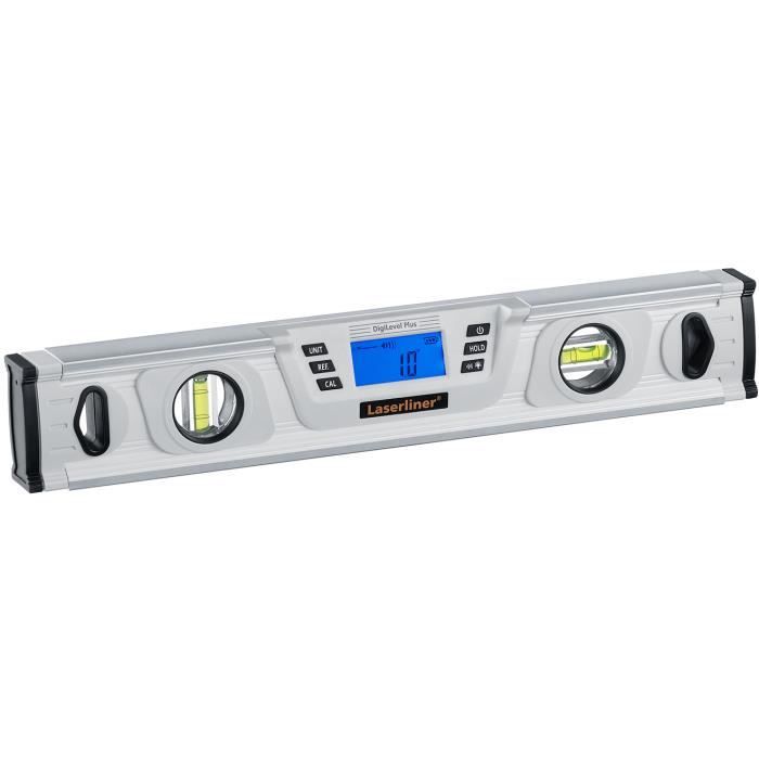 Niveau Laser - Laserliner - DigiLevel Plus - 40 Cm - Argent - Fonction Calibrage