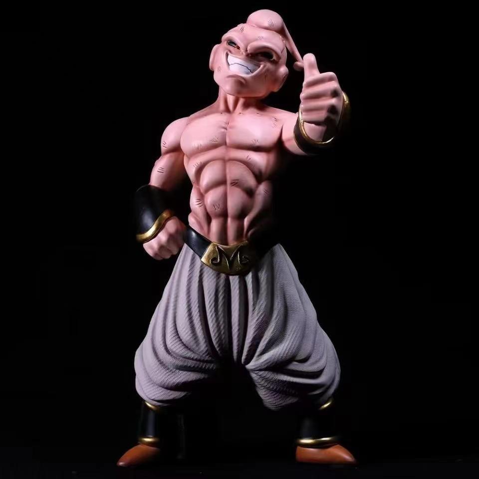 25cm Drogan Boll Z Kid Buu Figure Majin Buu Pvc Action Figures Gk Statue Collection Model Toys For Children Gifts
