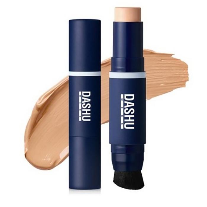 Dashu Men’s Multi Cover Stick Foundation SPF50+ PA++++ – Tone-Correcting Sun-Protection Stick, Korean