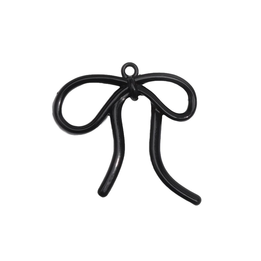 Alloy Bow Accessories Charms Pendant For Jewelry Making DIY Earring Necklace Bracelet