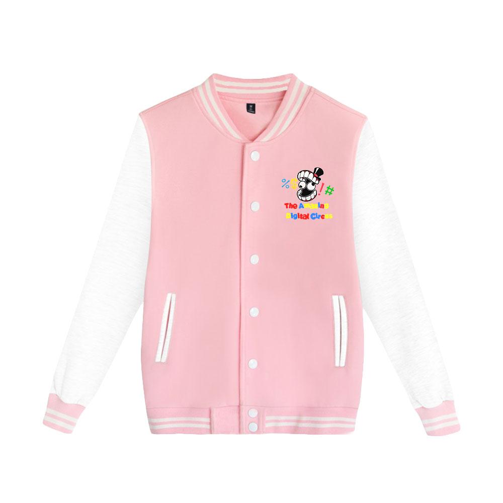 Úžasný digitální cirkusová bomber bunda dámská pánská nadměrná Harajuku móda baseballová bunda bunda dámská streetwear jaro podzim bomber svrchní oděv