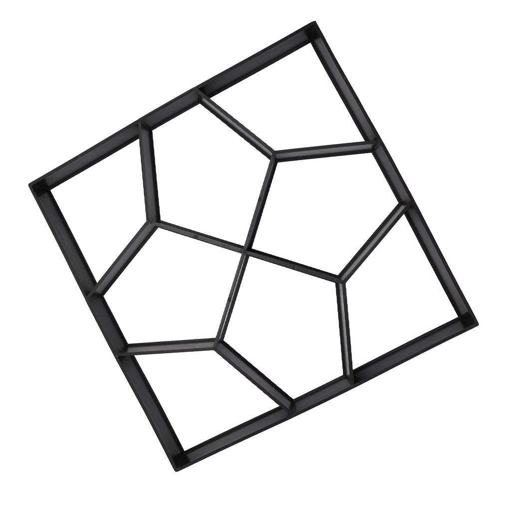 Walk Maker 15.7 Inch ABS Reusable Pavement Concrete Path Maker Stepping Stone Paver for Lawn Garden