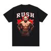 Rush Georges St Pierre GSP Dárek pro fanoušky Tričko Pánské Dámské Módní Násilí Estetika Trička Letní topy 100% Bavlna Tričko