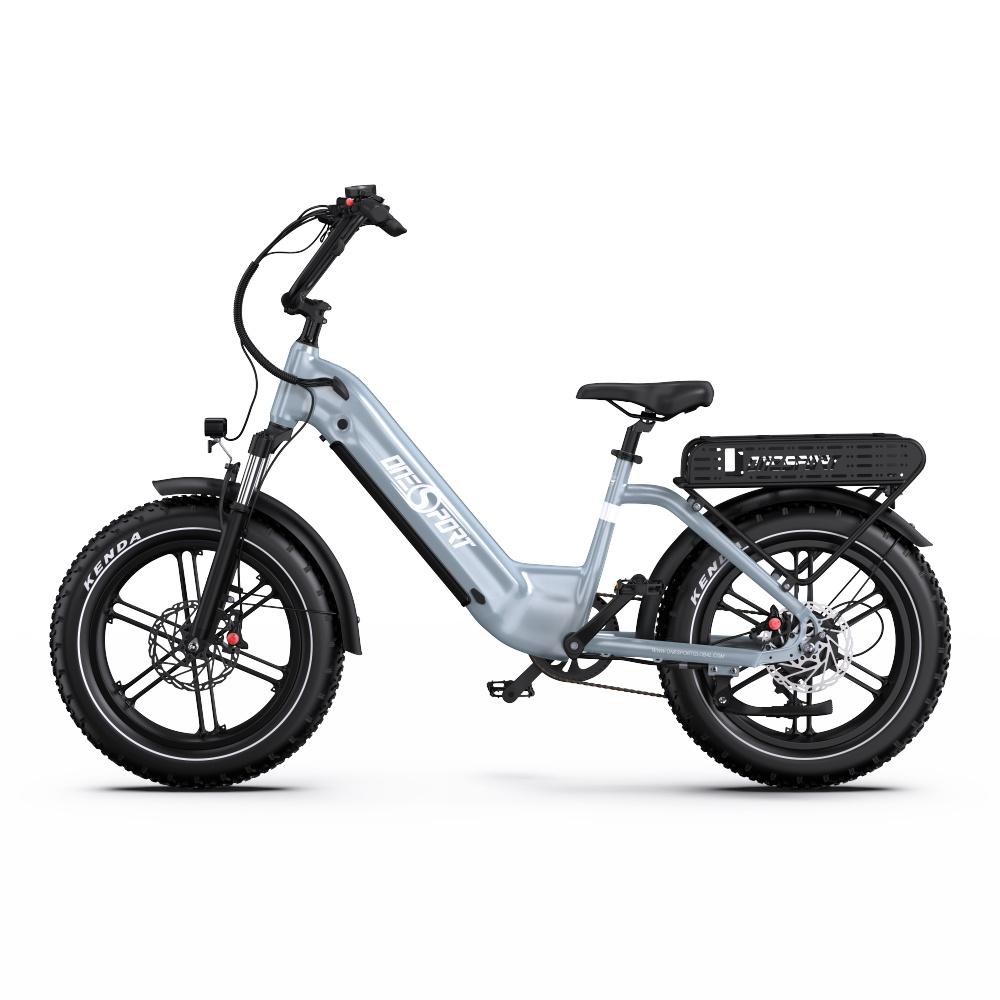 ONESPORT OT08 E-Bike für Erwachsene - 500W Reaktionsschneller Motor 48V18Ah Abnehmbarer Akku 120KG Tragfähigkeit Perfekt für den täglichen Gebrauch