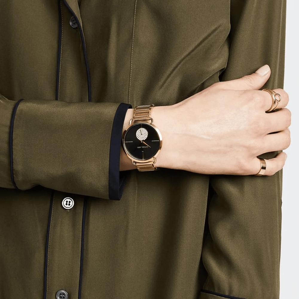 Michael Kors MK3788 Portia Czarna Tarcza Zegarek Damski