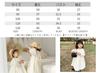 SLINX Baby Girl Dress with Detachable Cute Fluffy and Perfect for and Ages White Collar, Princess-Style Tunic, Gathered, Spring, Summer, Fall, 1-6