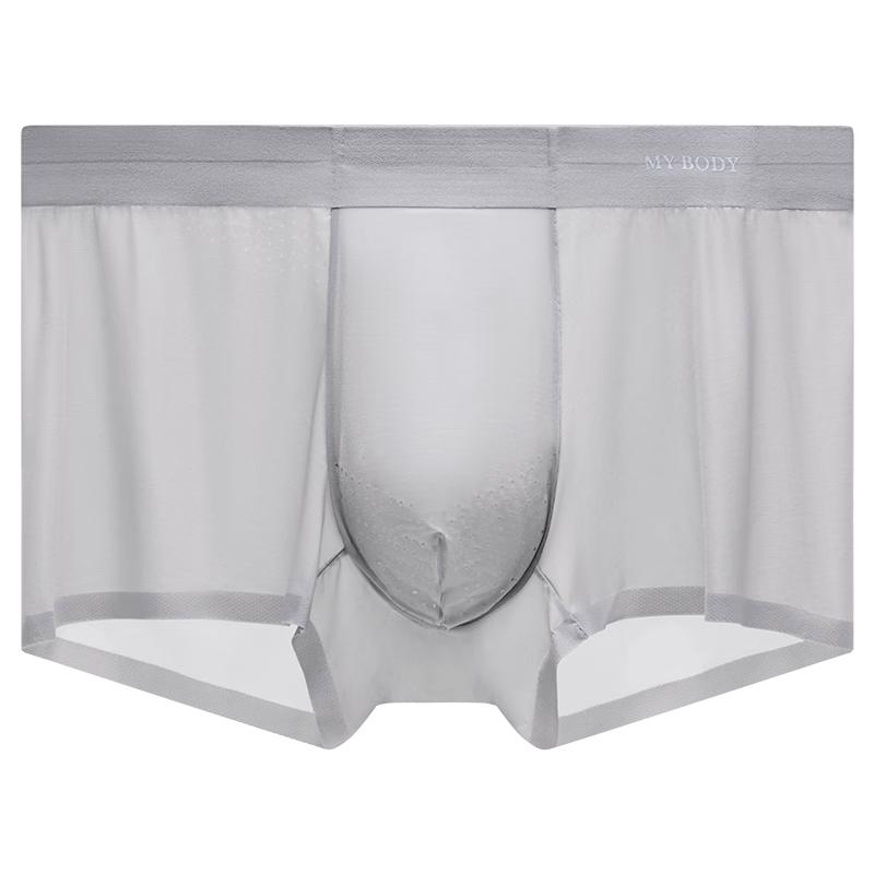 Mybody Men's Ice Silk Seamless Underwear