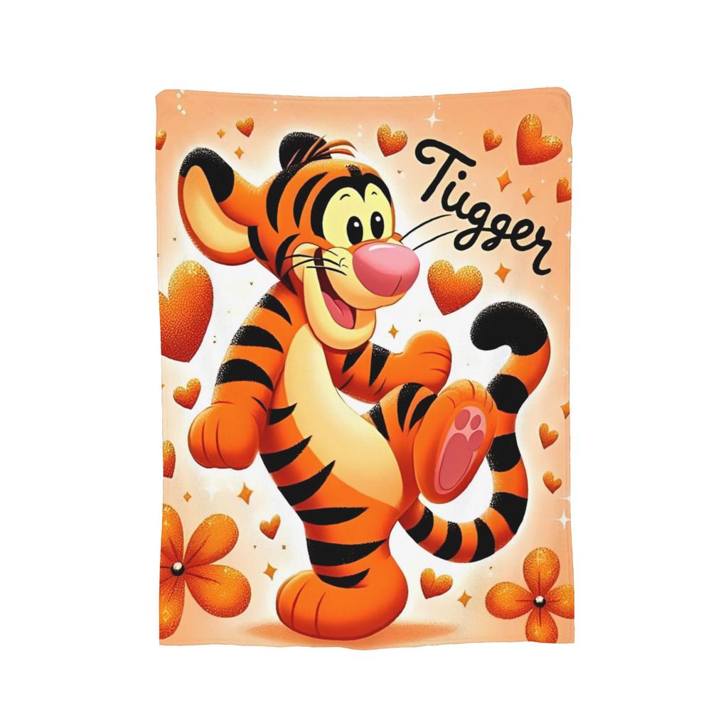 Bär Cartoon Winnie Puuh Decken Flanell Fantastisch Weiche Überwurfdecken für Bettwäsche Wohnzimmer Sommer,