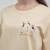 Hiloin One-Neck T-Shirt (Dance Dance Like Joe) - Yellow