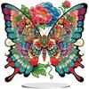Butterfly 5D DIY Diamond Art Tabletop Decorations Acrylic Diamond Painting Desktop Ornaments Kit Animal Bedroom Table Decoration