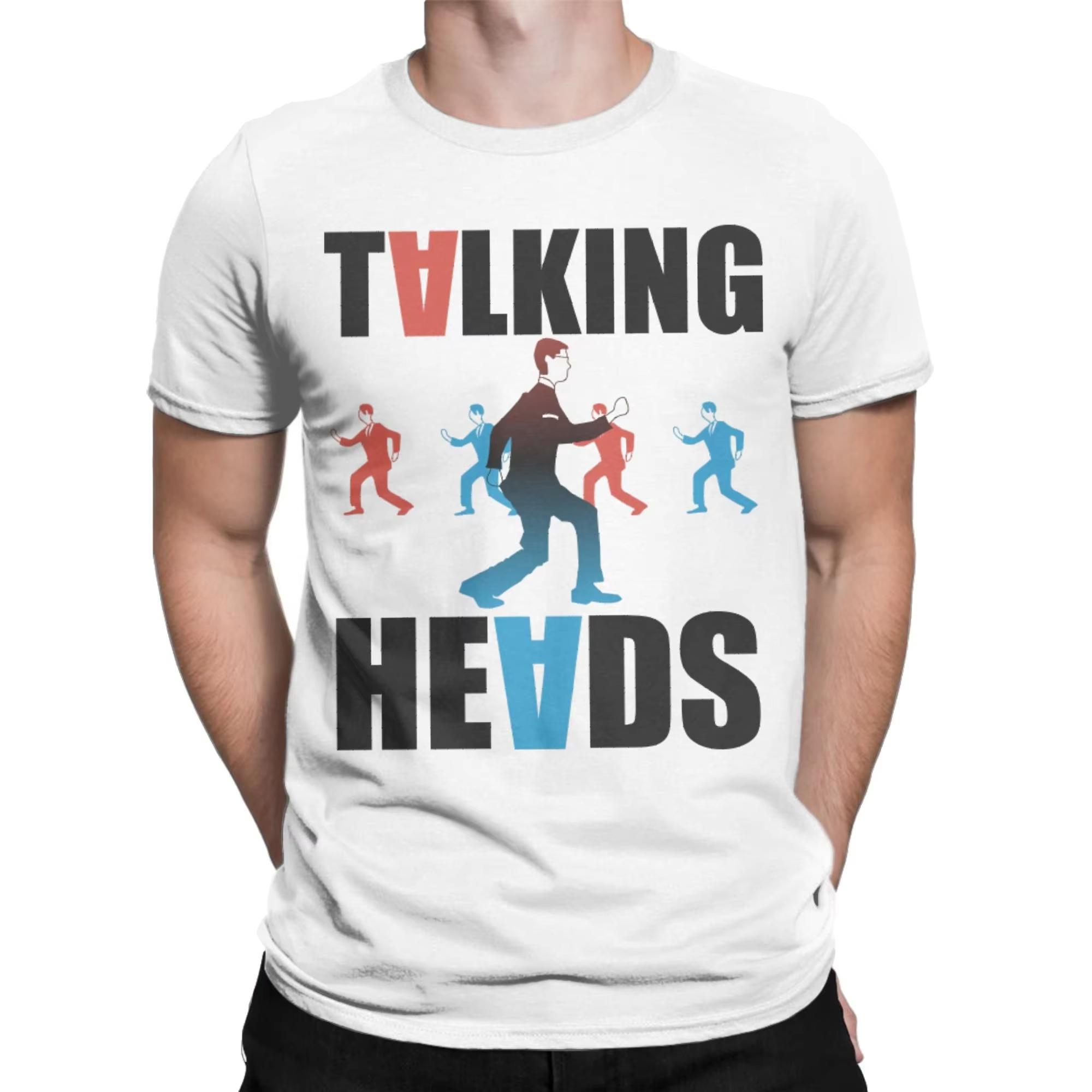 

Talking Heads Once in a Lifetime T-Shirt Summer Cotton T Shirts For Man Trendy Cool Casual Tshirt Short Sleeve Classic Clothing S