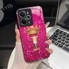 For Oppo Realme 14 14T 5G Case RMX5075 RMX5078 Fashion Letters Shockproof Tempered Glass Cover For Realme14 Realme14T 5G Pouch