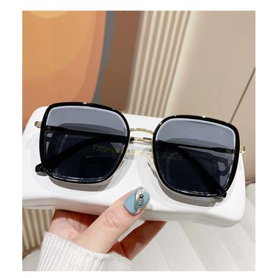 Sunglasses for Women Summer High-End Large Frame Face-Slimming Internet Celebrity Gradient Color Sunglasses Driving