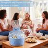 With Handles Cotton Rope Woven Basket Oval Sundries Storage Organizer Laundry Hamper  Nursery