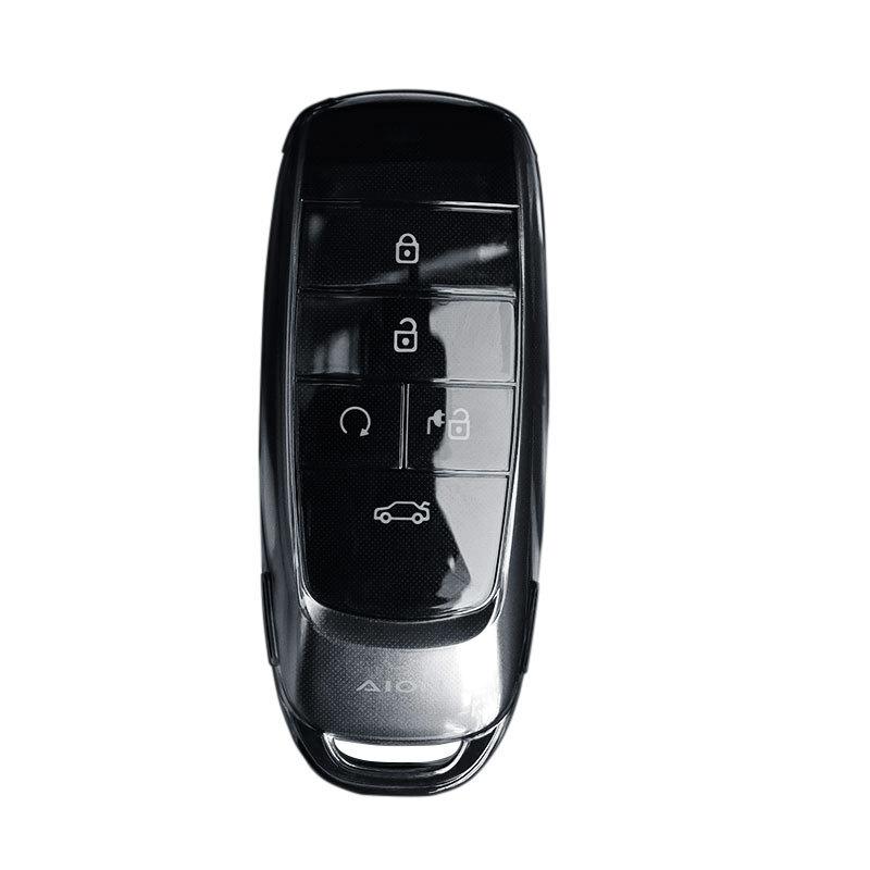 Soft Tpu Key Cover For Trumpchi GAC Aion Y Plus Aian A S LA5 Keychain 580V S Plus Car Key Case Holder Accessories