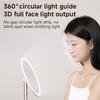 DOCO Makeup Mirror Desktop Adjustable LED Light High Quanlity Metal Texture Perfect for Gift Giving