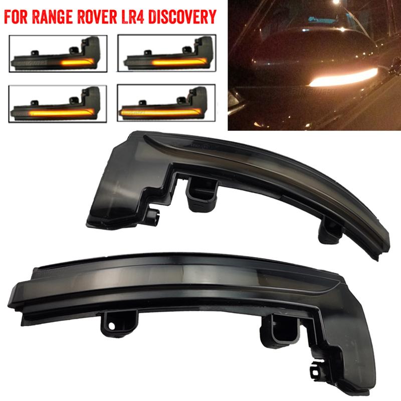 2PCS For Land Rover Range Rover MK IV 2013 2014 2015 2016 2017 2018 Dynamic Blinker LED Turn Signal Light
