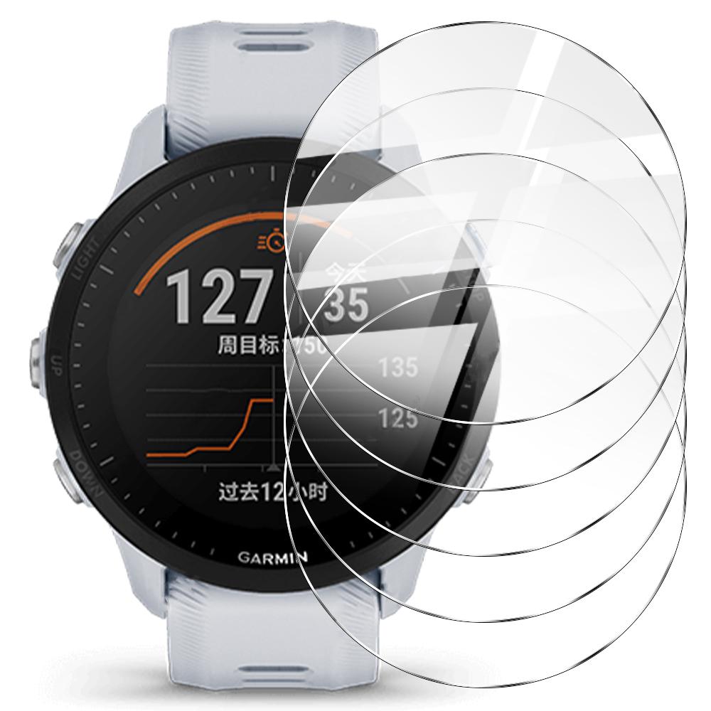 1/3/5Pcs Tempered Glass Screen Protector For Garmin Forerunner 235/245/245M/255/255S/645/935/945/955 Watch Face Clear Watch Film